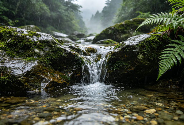 下雨山泉水渾濁處理成自來水適合用哪種設備?
